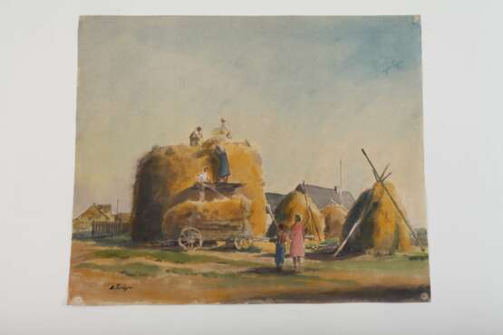Alfred Tröger, Heuernte - Foto 2