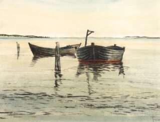 Alfred Tröger, Boote an der Ostseeküste