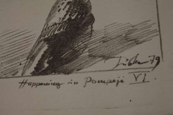 Werner Tübke, "Happening in Pompeji VI" - фото 3