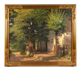 Otto Altenkirch, &quot;Am Dorfgarten Siebenlehn&quot;