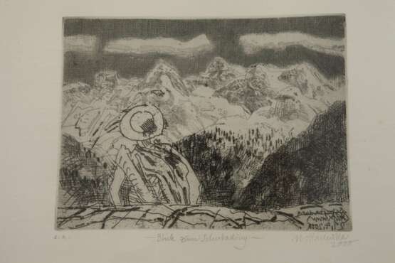 Ulrich Hachulla, Graphikkonvolut mit Landschaften - фото 3