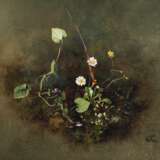 Willy Kriegel, Stillleben mit Gänseblümchen und Veilchen - photo 1