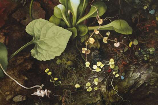 Willy Kriegel, Stillleben mit Gänseblümchen und Veilchen - photo 4