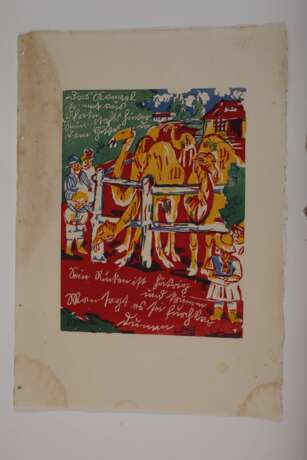 Otto Schubert, "27. Druck der Marees-Gesellschaft" - фото 2