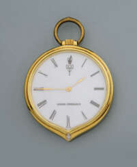 Girard Perregaux Taschenuhr aus 18K Gelbgold, Ref. 564 OJ, mit Diamant