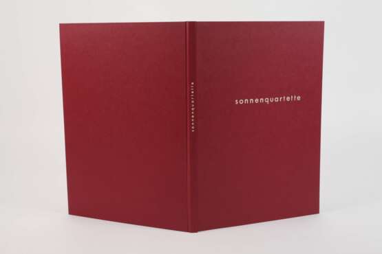 Max Uhlig, Künstlerbuch "Sonnenquartett" - Foto 5