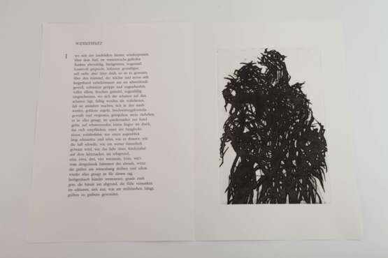 Max Uhlig, Mappenwerk "Wegrandworte" - Foto 2