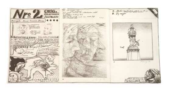 Alternatives Kunstschaffen, Graphisches Faltblatt - Foto 1