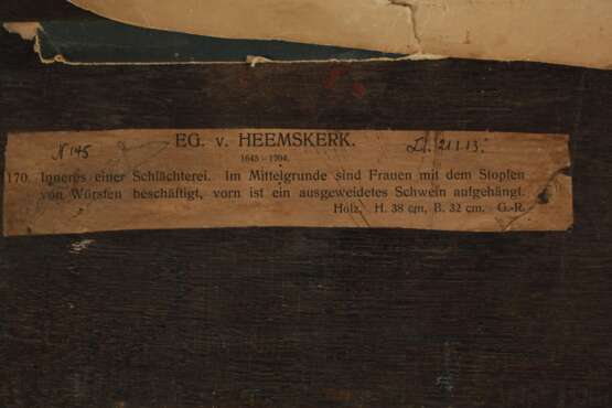 Egbert van Heemskerck, attr., Im Schlachthaus - фото 6