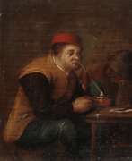 Übersicht. Zecher am Tisch 