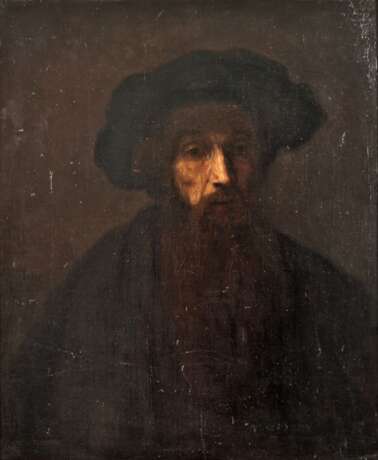 "Bärtiger Mann mit Mütze" nach Rembrandt - photo 1