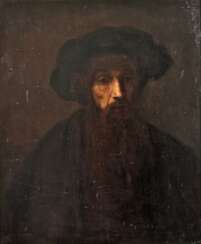 &quot;Bärtiger Mann mit Mütze&quot; nach Rembrandt 