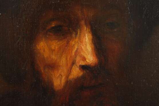 "Bärtiger Mann mit Mütze" nach Rembrandt - photo 4