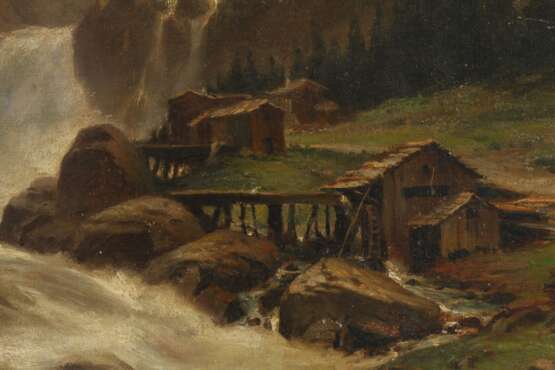Gustav Breuning, Sägemühle am rauschenden Gebirgsfluss - photo 4