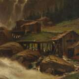 Gustav Breuning, Sägemühle am rauschenden Gebirgsfluss - photo 4