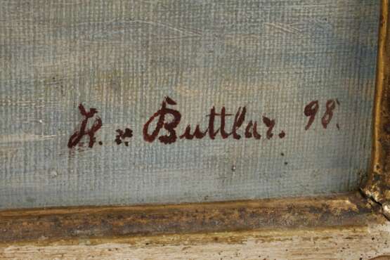 H. von Buttlar, Sommerliche Seelandschaft - photo 3