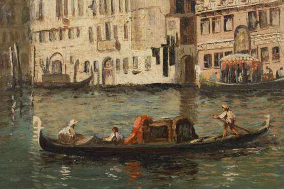 William Callow, attr., Am Canal Grande in Venedig - photo 3