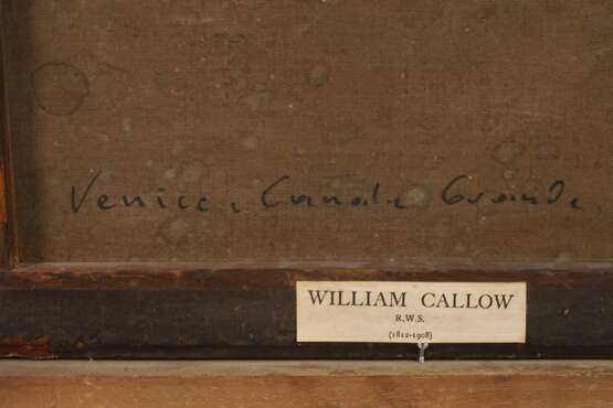 William Callow, attr., Am Canal Grande in Venedig - photo 6
