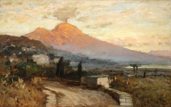 Moritz Erdmann, Blick zum Vesuv - photo 1