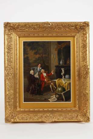 Albert Joseph Franke, Die Kunstkenner - photo 2