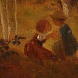 Ludwig von Hagn, attr., "Waldinterieur mit zwei Kindern" - photo 3