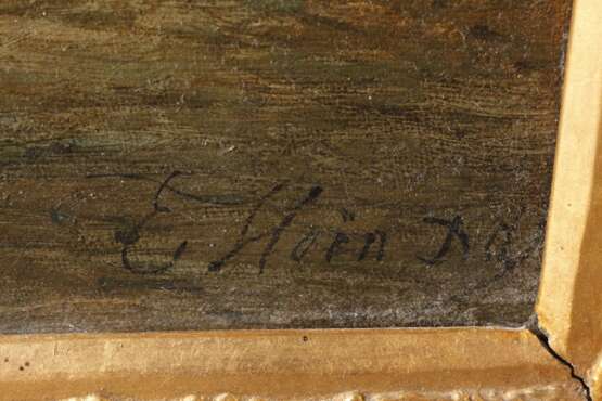 Eduard Hein, attr., Romantische Gebirgslandschaft - photo 3