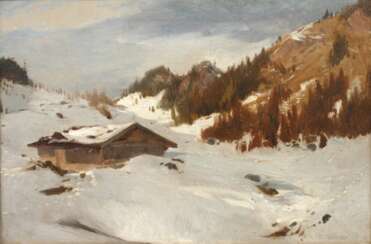 Ernst Meissner, &quot;Winterlandschaft&quot; 