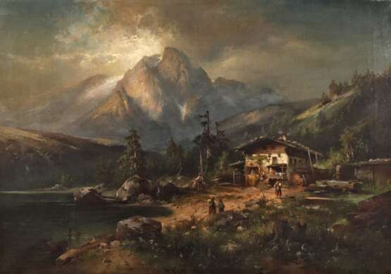 Hugo Veit, "Zugspitze i. Garmisch Partenkirchen" - photo 1