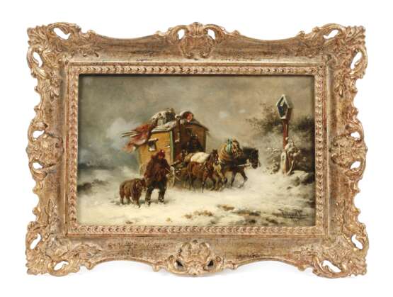 Fritz van der Venne, Fahrendes Volk im Winter - photo 1