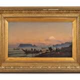 Charles Wirgman, Fischer vor der Kulisse des Berges Fuji - Foto 1