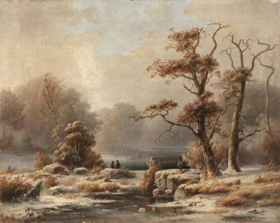 Carl Wülfing, Winterlandschaft - Foto 1