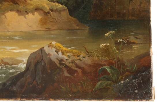 Romantische Landschaft mit Hirtenszene - photo 4