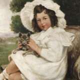Mädchen mit Katze - photo 5