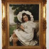 Mädchen mit Katze - photo 6