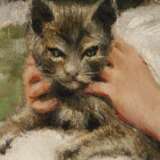 Mädchen mit Katze - photo 2