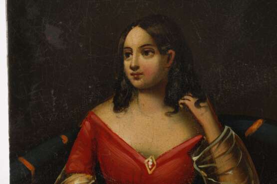 Biedermeier-Miniatur-Damenportrait - photo 3