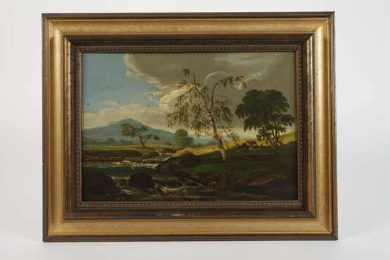 Landschaft bei aufziehendem Gewitter - Foto 2