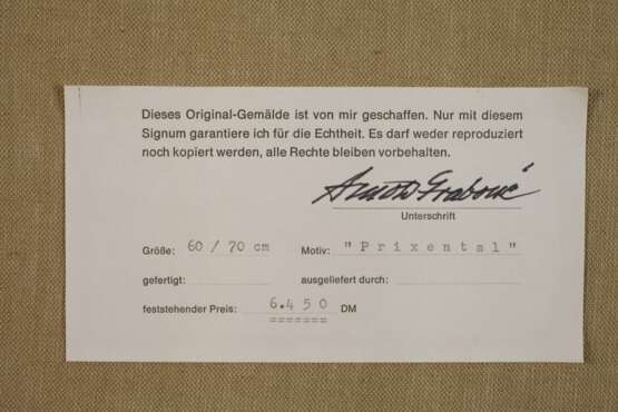 Georg Arnold-Graboné, "Prixental" - photo 7