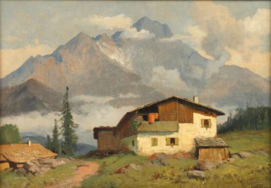 Buhumil Berghauer, Sommerliche Alm in den Alpen - photo 1