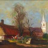 József Przudzik, Dorf am Balaton - фото 1