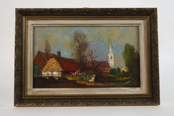 József Przudzik, Dorf am Balaton - фото 2