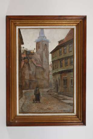 Walter Corsep, "Die Allerheiligenstraße in Erfurt" - Foto 2