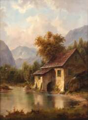 Hermann Dieste, Mühle im Gebirge 