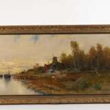 Georg Fischhof, attr., Holländische Landschaft - Foto 2