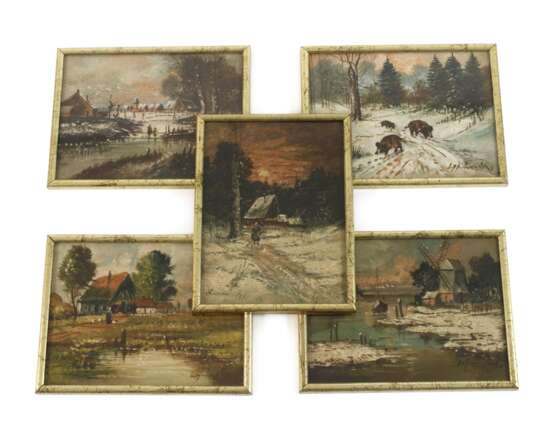 Heinrichs, Kleine Sammlung Gemälde - photo 1
