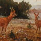 Franz Hienl-Merre, Rehe am Waldrand - Foto 5
