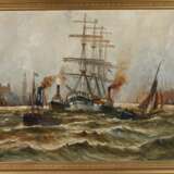 Prof. Alfred Jensen, Schiffe im Hamburger Hafen - photo 2