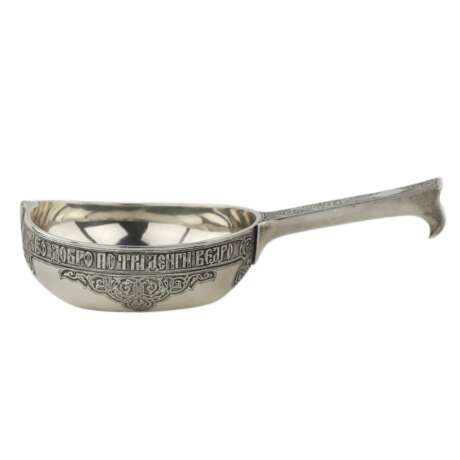 Russian presentation silver ladle. Russia. Moscow 1883. Silver 84 Romanticism Late 19th century - photo 4