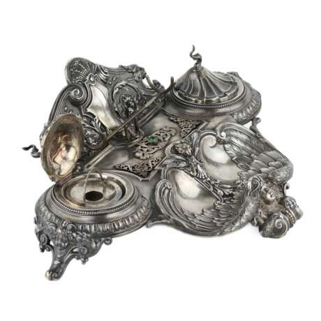 Silver writing set. Henrik Wigstr&ouml;m. Faberg&eacute;. Late 19th century Silver 84 Late 19th century - photo 3