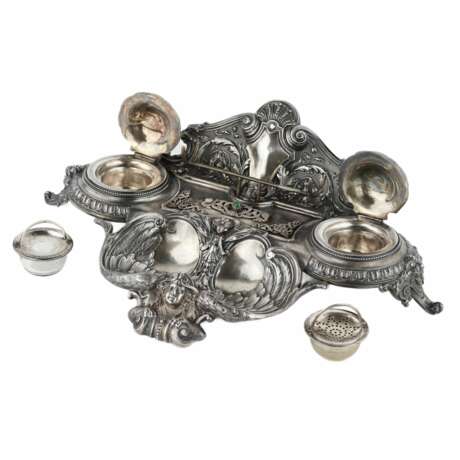 Silver writing set. Henrik Wigstr&ouml;m. Faberg&eacute;. Late 19th century Silver 84 Late 19th century - photo 4